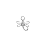 Dragonfly – 14K & 18K Gold Charm - piercing - zone.com