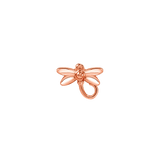 Dragonfly – 14K Gold Threadless End - piercing - zone.com