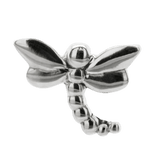 Dragonfly – 14K Gold Threadless/Threaded End - piercing - zone.com