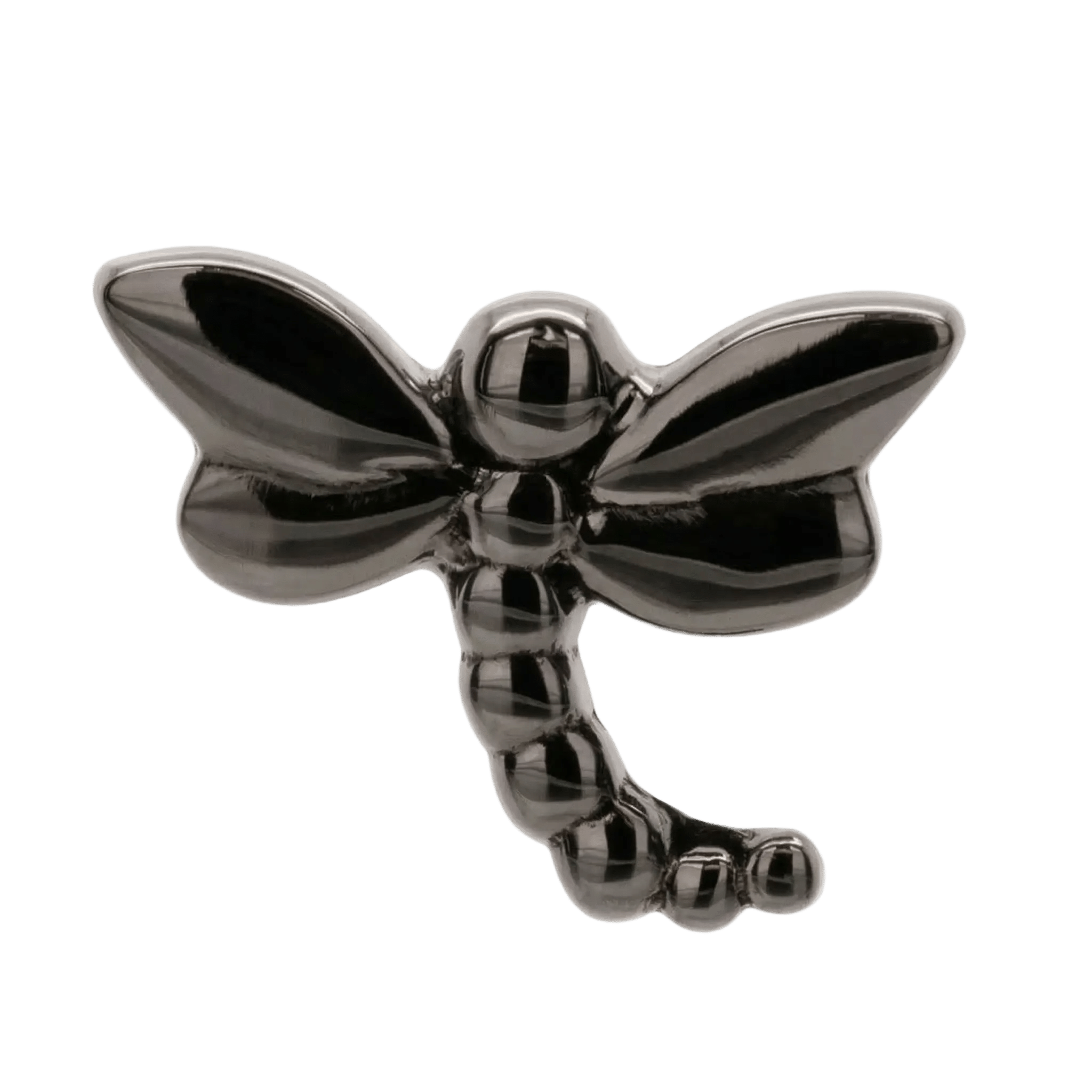 Dragonfly – 14K Gold Threadless/Threaded End - piercing - zone.com