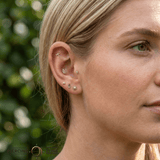 Dragonfly With Gems – 14K Gold Threadless/Threaded End - piercing - zone.com