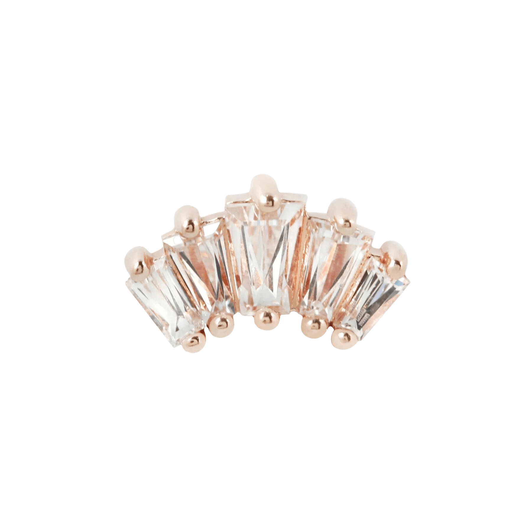GEMMA CINQ LARGE - CZ - THREADLESS END piercing-zone.com