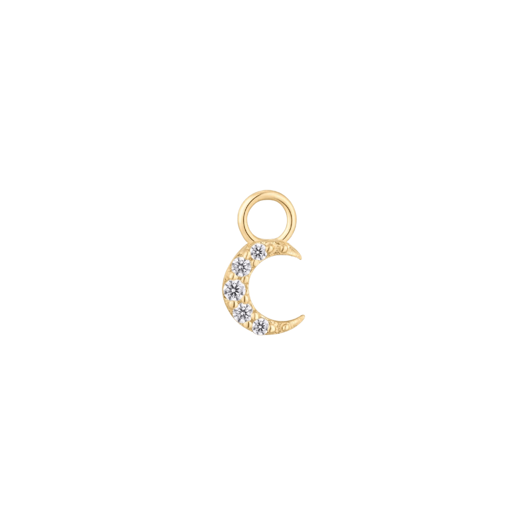 LUNETTE - CZ - GOLD CHARM piercing-zone.com