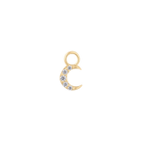 LUNETTE - CZ - GOLD CHARM piercing-zone.com