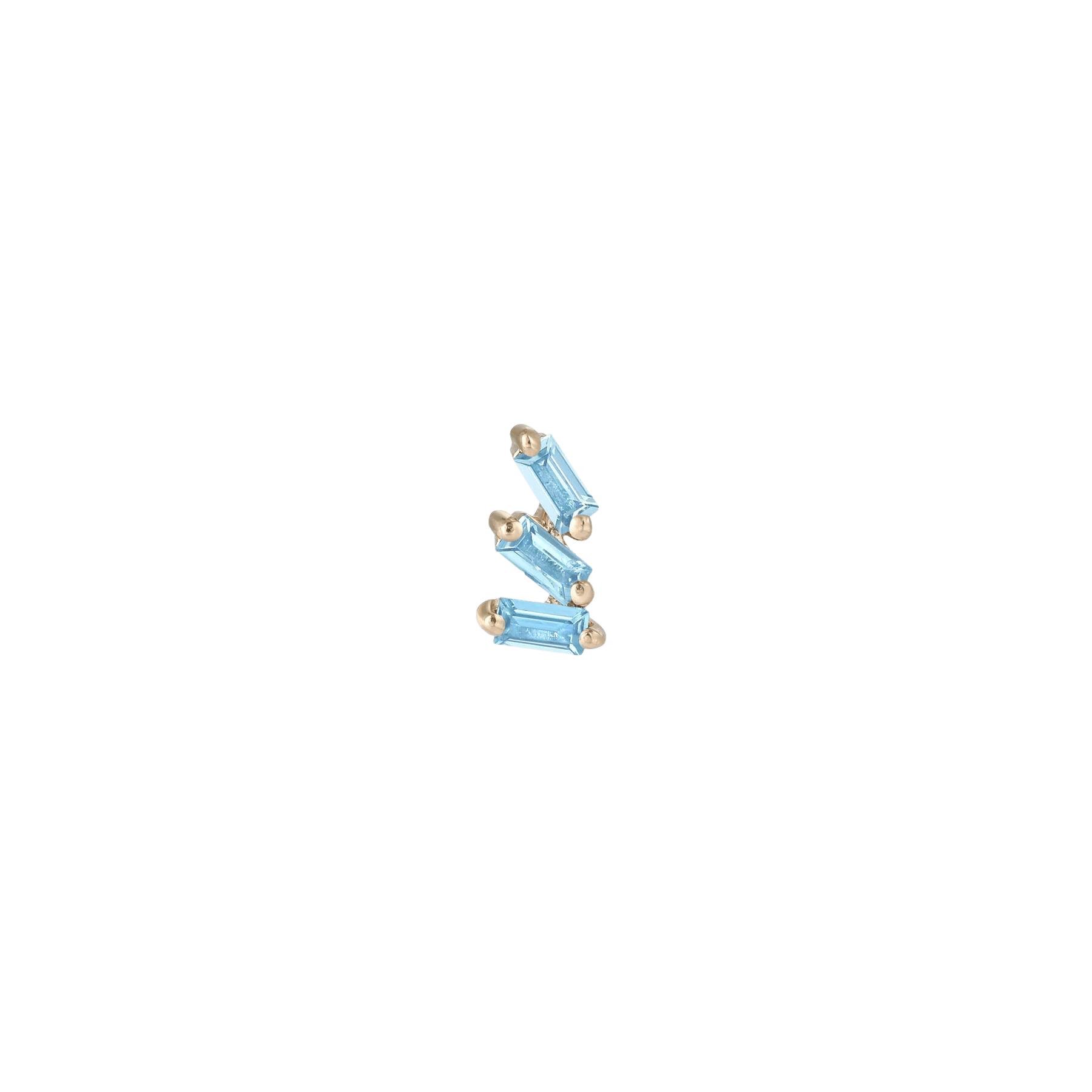STAXX - LONDON BLUE TOPAZ - THREADLESS END piercing-zone.com