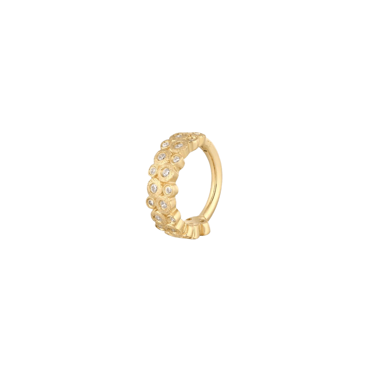 OPULENT - CZ - GOLD CLICKER piercing-zone.com