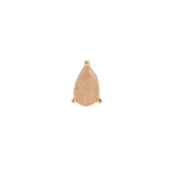 SUNSTONE PEAR - THREADLESS END piercing-zone.com