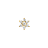 Echo - 18K Gold Gem Threadless/Threaded End - piercing-zone.com