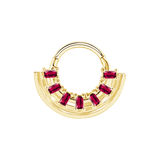 Egypt Aya Clicker – 14K & 18K Gold - piercing - zone.com
