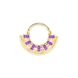 Egypt Aya Clicker – 14K & 18K Gold - piercing - zone.com