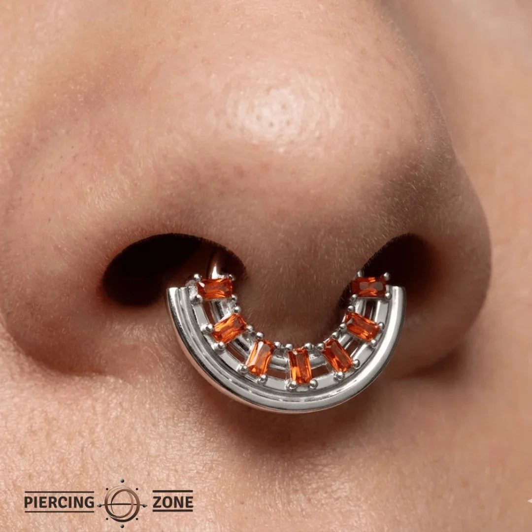 Egypt Aya Clicker – 14K & 18K Gold - piercing - zone.com