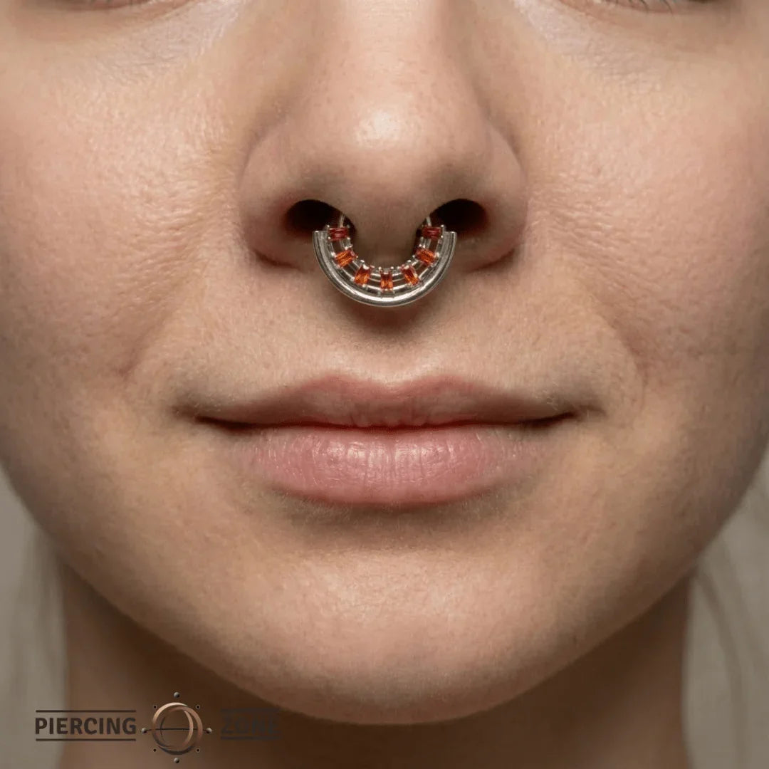 Egypt Aya Clicker – 14K & 18K Gold - piercing - zone.com