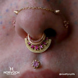 Egypt Aya Clicker – 14K & 18K Gold - piercing - zone.com