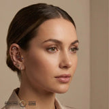 Electric Feel – 14K Gold Amethyst Ombre Threadless End - piercing - zone.com