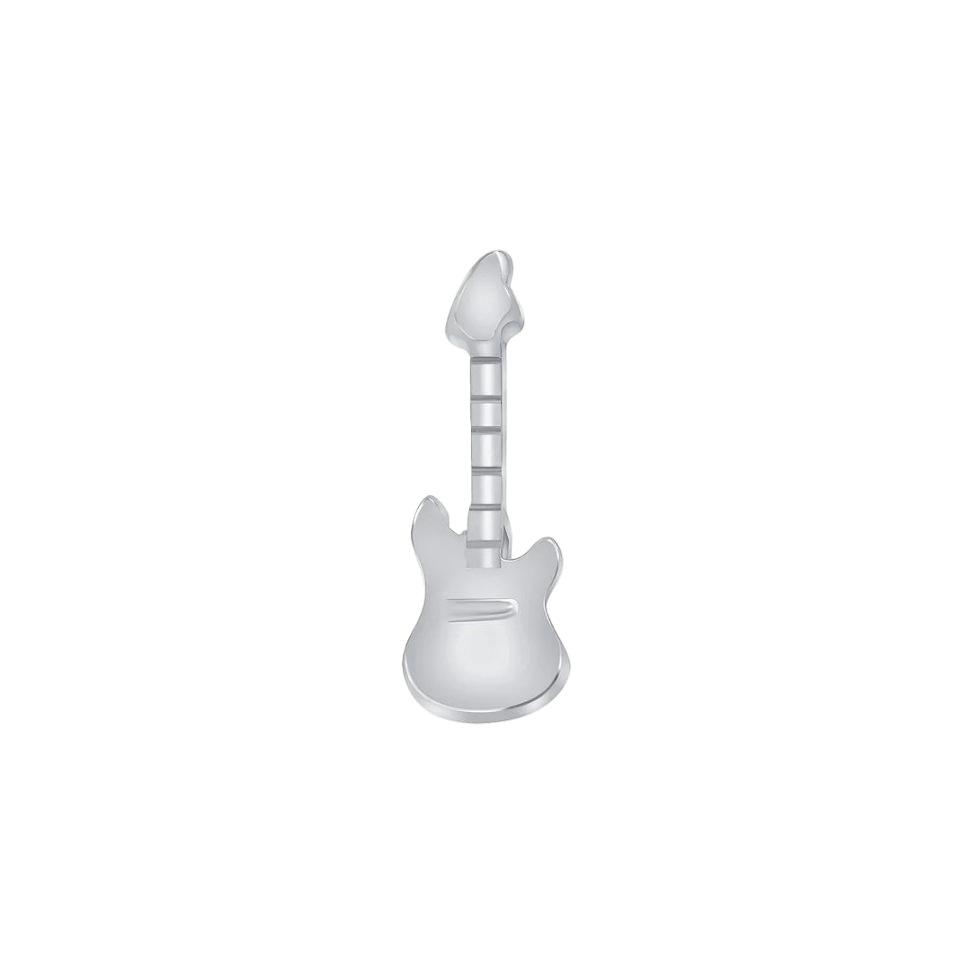 Electric Guitar – 14K Gold Threadless End - piercing - zone.com