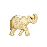 Elephant – 14K Gold Threadless/Threaded End - piercing - zone.com