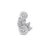 Eloise – 14K Gold Threadless/Threaded End