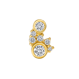 Eloise – 14K Gold Threadless/Threaded End