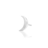 Elrond – 14K Gold Crescent Threadless End - piercing - zone.com