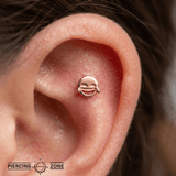 Emoji – 14K Gold Threadless/Threaded End - piercing - zone.com