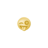 Emoji – 14K/18K Gold Threadless End - piercing - zone.com