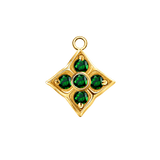 Emory – 14K & 18K Gold Gemstone Charm