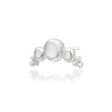 Envee – Moonstone Arc Trio – 14K Gold Threadless End - piercing - zone.com