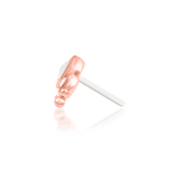 Envee – Moonstone Arc Trio – 14K Gold Threadless End - piercing - zone.com