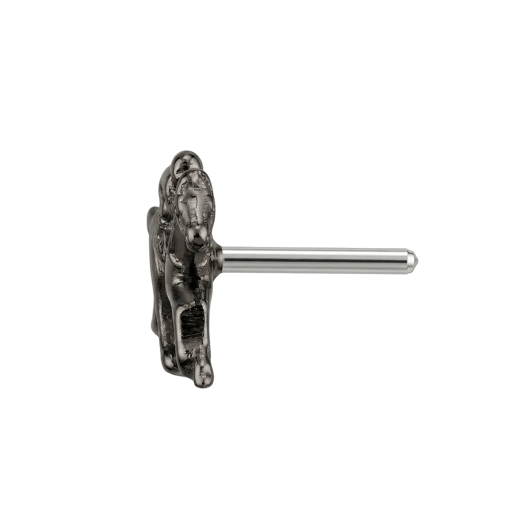Equestrian – 14K Gold Threadless/Threaded End - piercing - zone.com
