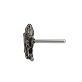 Equestrian – 14K Gold Threadless/Threaded End - piercing - zone.com