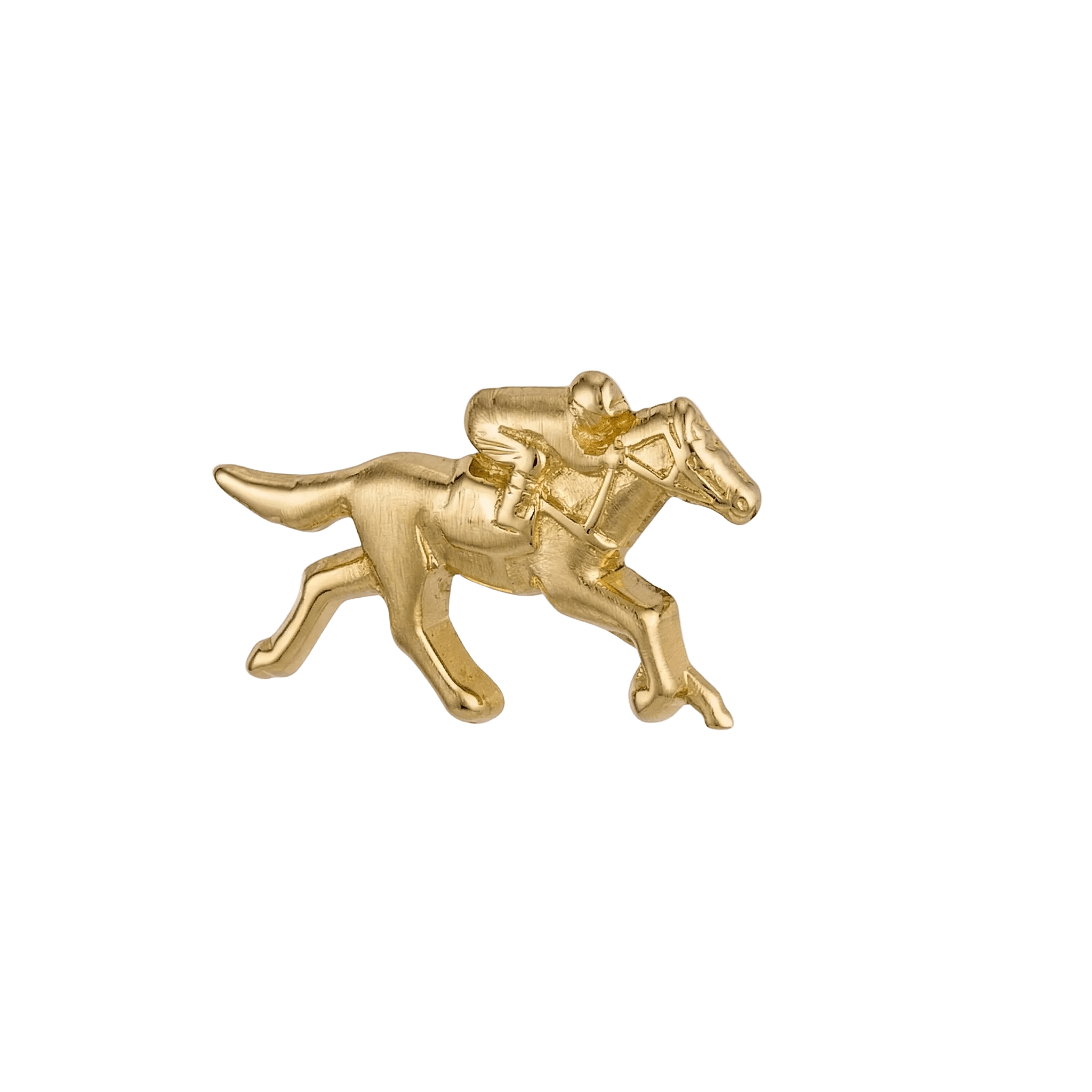 Equestrian – 14K Gold Threadless/Threaded End - piercing - zone.com