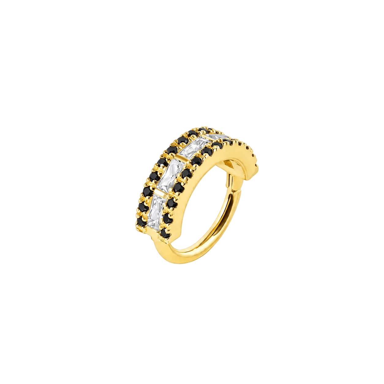Eros Clicker - 14K/18K Gold Gem Clicker Ring - piercing-zone.com