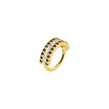 Eros Clicker - 14K/18K Gold Gem Clicker Ring - piercing - zone.com