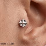 Esquina – 14K Gold Threadless/Threaded End - piercing - zone.com