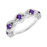 Estella Seamless Ring – 14K Gold Radiant Gem Cluster - piercing-zone.com