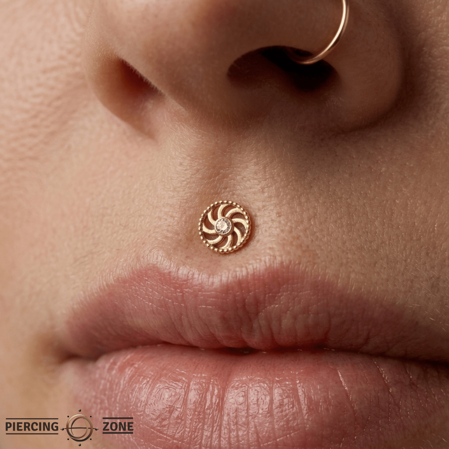 Eternity – 14K Gold Threadless/Threaded End - piercing - zone.com