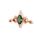 Ethereal - 14K Gold Threadless/Threaded End