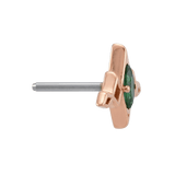 Ethereal - 14K Gold Threadless/Threaded End - piercing - zone.com