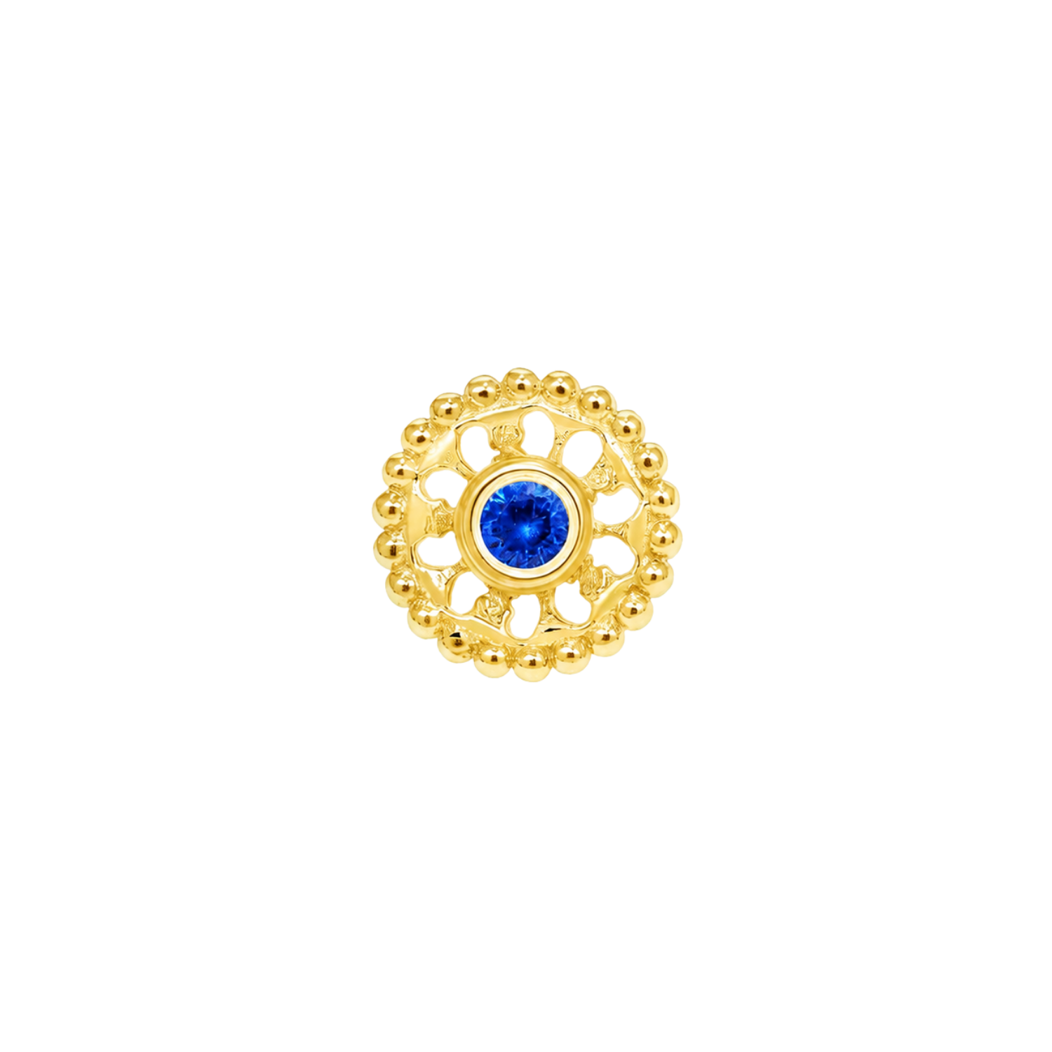 Eve – 14K Gold Threadless/Threaded End