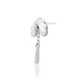 Evelyn – Botanical Flourish – 14K Gold Threadless End - piercing - zone.com