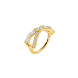 Evermore Clicker - 14K/18K Gold Gem Clicker Ring - piercing-zone.com