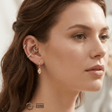 Evil Eye – 14K & 18K Gold Charm - piercing - zone.com