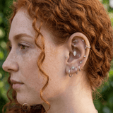 Evil Eye – 14K & 18K Gold Charm - piercing - zone.com