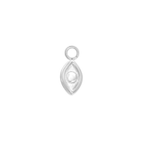 Evil Eye Charm – 14K Gold Dangle - piercing - zone.com