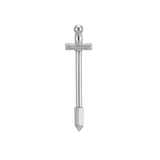 Excalibur Sword - 14K Gold Straight Barbell - piercing - zone.com