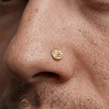 Eye of Providence – 14K Gold Threadless/Threaded End - piercing - zone.com