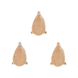 SUNSTONE PEAR - THREADLESS END piercing-zone.com