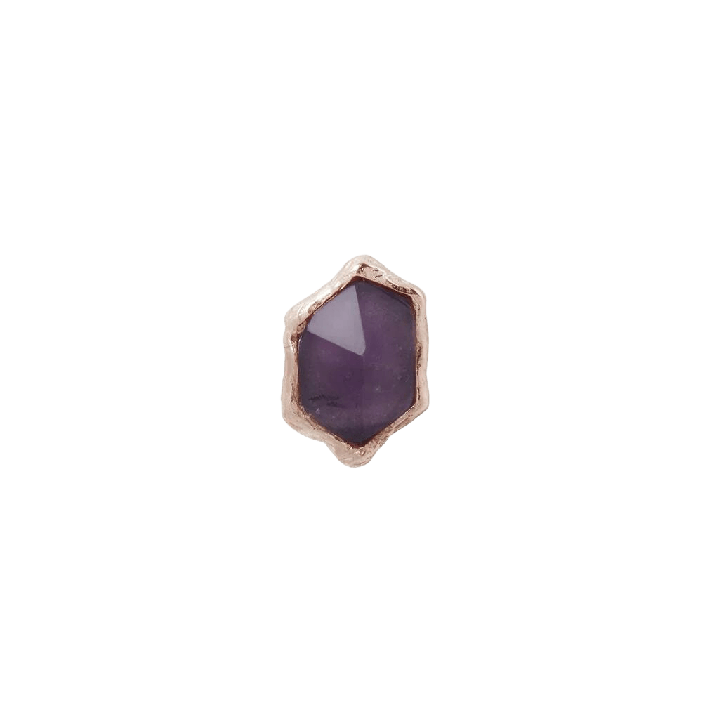 PUMP UP THE VOLUME - AMETHYST - THREADLESS END piercing-zone.com