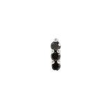 MISHKA PRONG 3 - BLACK DIAMOND - THREADLESS END piercing-zone.com