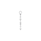 ISCHIA - CZ - GOLD CHARM piercing-zone.com